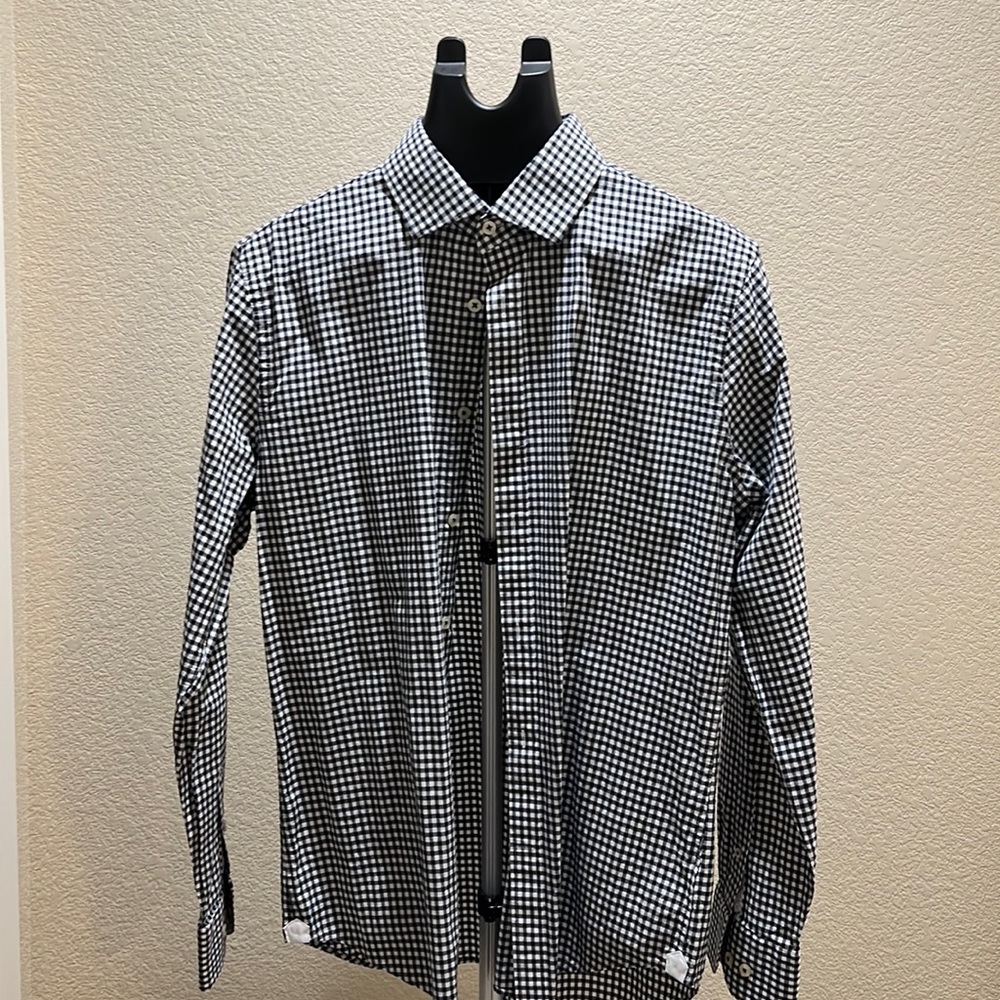 Express Fitted dress shirt ;Lg 16-16 1/2